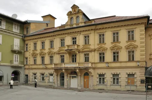 Hotel Straubinger in Bad Gastein, stop 2 on the self-guided walking tour