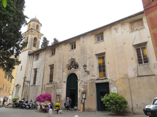 Oratorio dei Bianchi in Rapallo, stop 2 on the self-guided walking tour