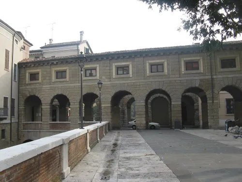 Pescherie di Giulio Romano in Mantua, stop 4 on the self-guided walking tour