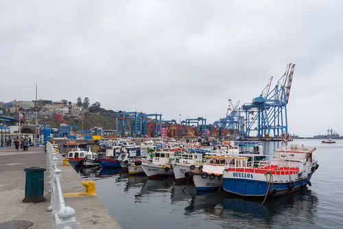 Muelle Prat i Valparaíso, stop 2 på den selvguidede vandretur