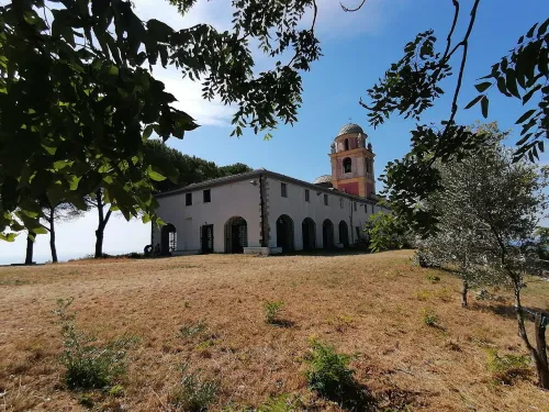 Sanctuary of Our Lady of Montenero in Riomaggiore, stop 2 on the self-guided walking tour
