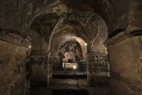 Terme Achilliane in Catania, stop 2 on the self-guided walking tour