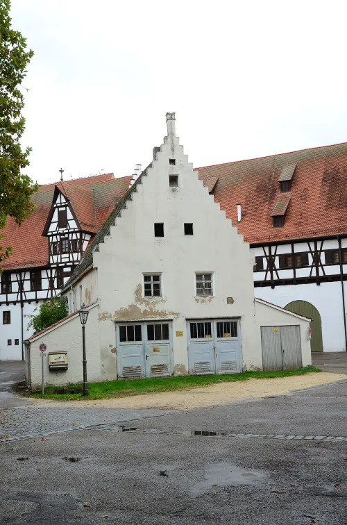 Spitalhof (Ehemaliges Spitalmeisterhaus) in Dinkelsbühl, stop 6 on the self-guided walking tour