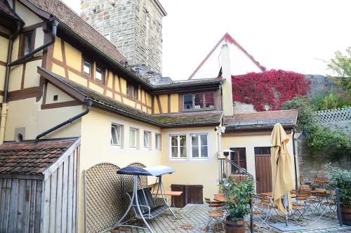 Stadtmauer in Rothenburg Ob Der Tauber, stop 4 on the self-guided walking tour