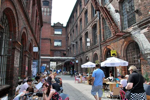 OFF Piotrkowska in Lodz, stop 5 on the self-guided walking tour