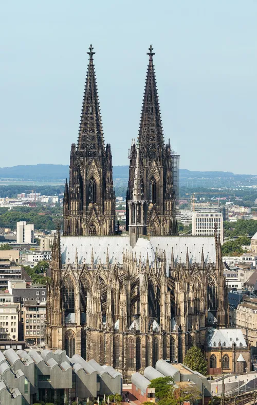 Kölner Dom in Cologne, stop 1 on the self-guided walking tour