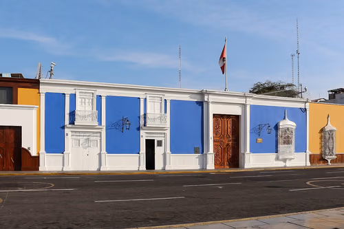 Casa Urquiaga in Trujillo, Station 3 auf dem Stadtrundgang auf eigene Faust