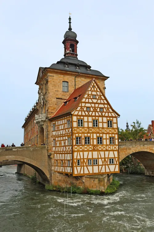 Altes Rathaus in Bamberg, stop 2 on the self-guided walking tour
