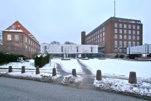 Kieler Schloss, stop 7 on the self-guided walking tour
