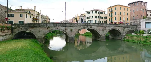 Ponte Molino in Padua, stop 10 on the self-guided walking tour