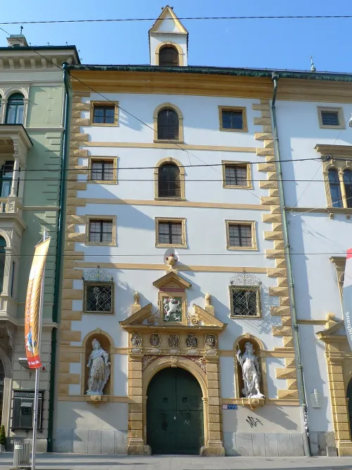 Styrian Armoury (Landeszeughaus) in Graz, stop 11 on the self-guided walking tour