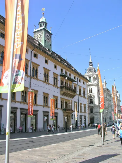 Landhaus in Graz, stop 12 on the self-guided walking tour