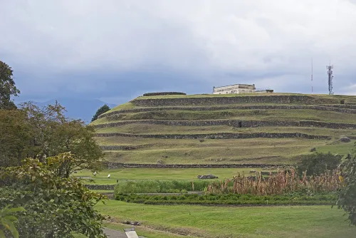 Parque Arqueológico Pumapungo en Cuenca, Ecuador, parada 9 de la visita a pie autoguiada
