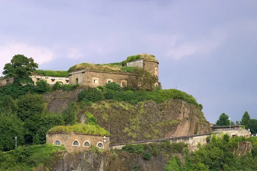 Festung Ehrenbreitstein in Koblenz, stop 8 on the self-guided walking tour