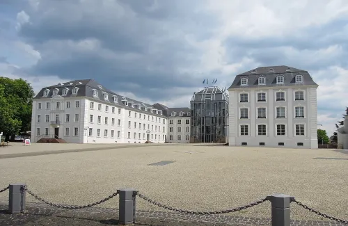 Schloss Saarbrücken, Station 4 auf dem selbstgeführten Stadtrundgang