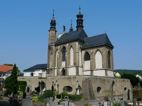Sedlec Ossuary in Kutna Hora, stop 1 on the self-guided walking tour