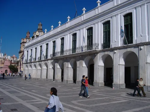 Cabildo de la Ciudad de Córdoba i Córdoba, Argentina, stop 13 på den selvguidede vandretur