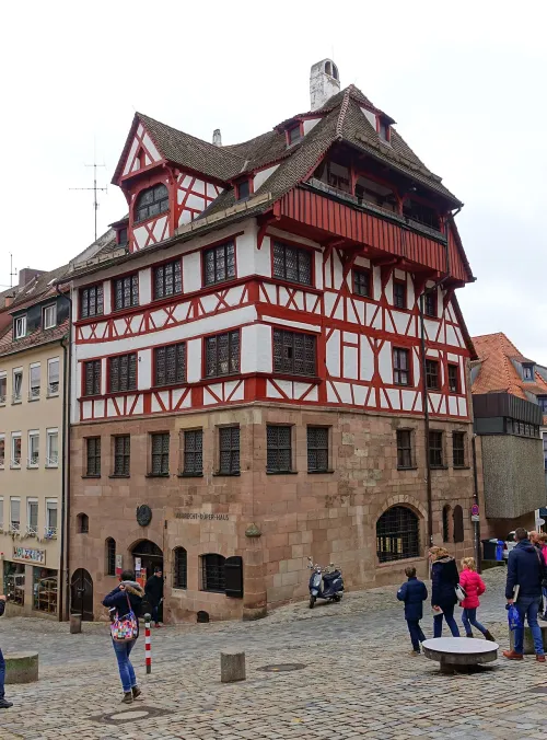 Albrecht-Dürer-Haus in Nuremberg, stop 12 on the self-guided walking tour