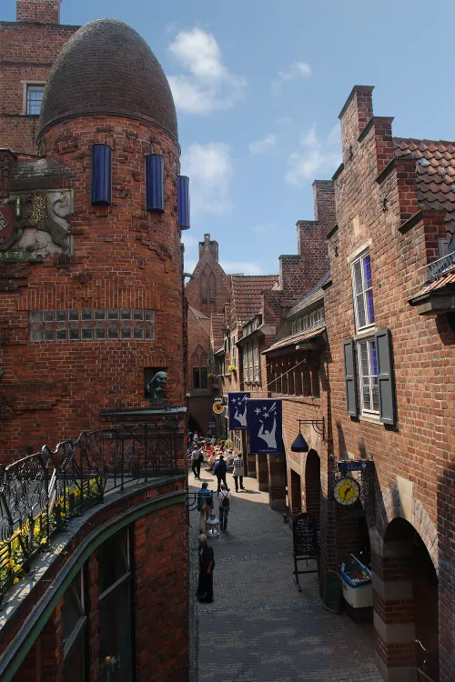 Böttcherstraße in Bremen, stop 4 on the self-guided walking tour