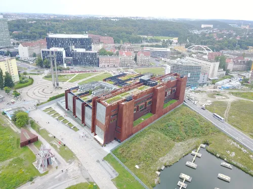 European Solidarity Centre in Gdansk, stop 10 on the self-guided walking tour