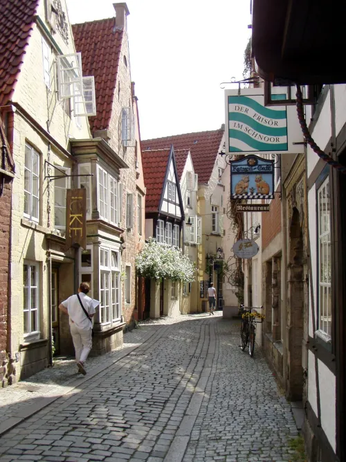 Schnoorviertel in Bremen, stop 8 on the self-guided walking tour