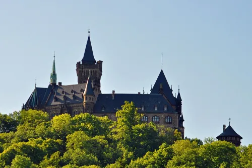 Wernigerode Castle, stop 5 on the self-guided walking tour