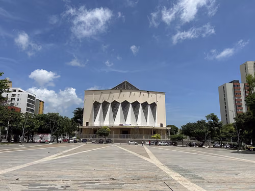 Plaza de la Paz i Barranquilla, stop 8 på den selvguidede vandretur