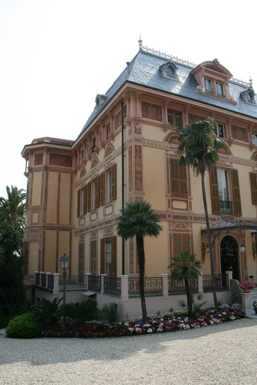 Villa Nobel in Sanremo, stop 11 on the self-guided walking tour