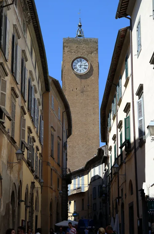 Torre del Moro in Orvieto, stop 2 on the self-guided walking tour
