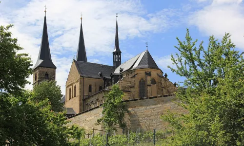 Kloster Michelsberg in Bamberg, stop 10 on the self-guided walking tour