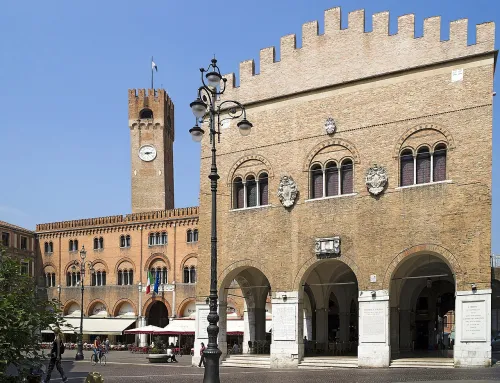 Palazzo dei Trecento in Treviso, stop 2 on the self-guided walking tour