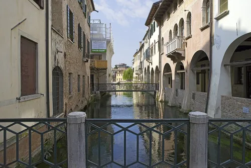 Canale dei Buranelli in Treviso, stop 4 on the self-guided walking tour