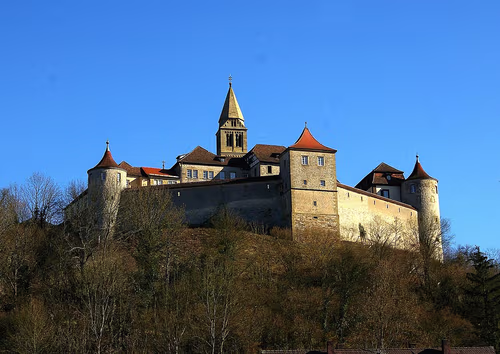 Comburg in Schwäbisch Hall, Station 7 auf dem selbstgeführten Stadtrundgang