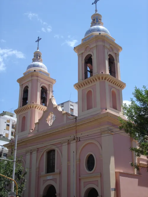Basílica de Santo Domingo i Córdoba, Argentina, stop 9 på den selvguidede vandretur