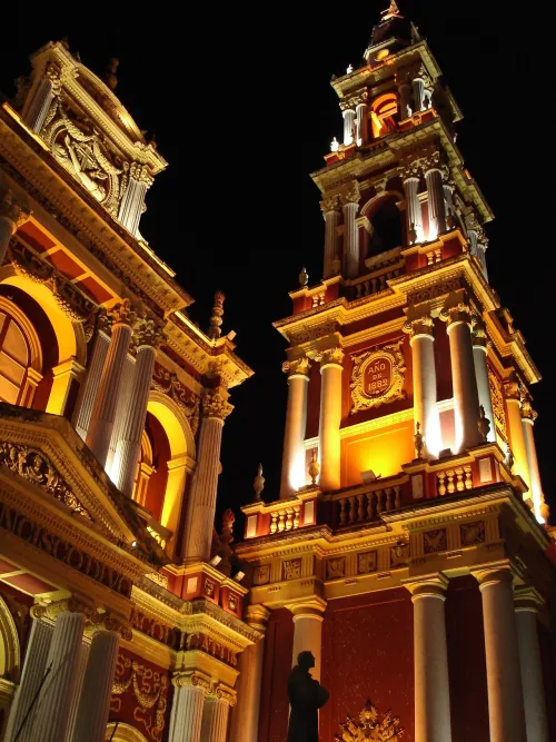 Iglesia y Convento San Francisco i Salta, stop 5 på den selvguidede vandretur