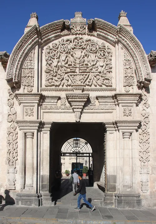 Casa Tristán del Pozo i Arequipa, stop 6 på den selvguidede vandretur