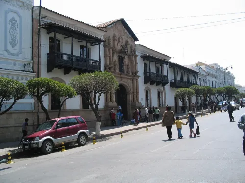 Casa de la Libertad in Sucre, Station 8 auf dem selbstgeführten Stadtrundgang