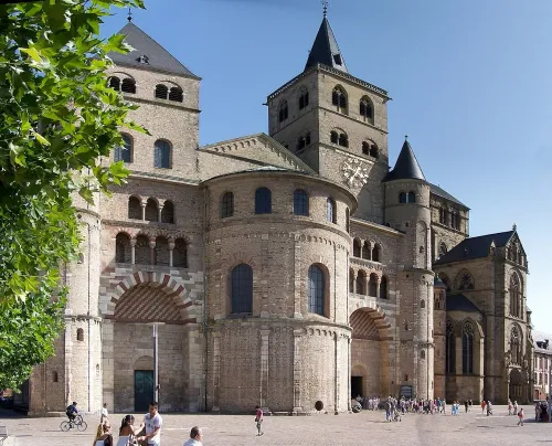 Trierer Dom, stop 2 on the self-guided walking tour