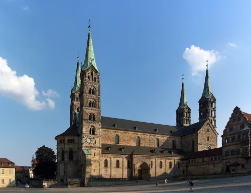 Bamberger Dom, stop 1 on the self-guided walking tour