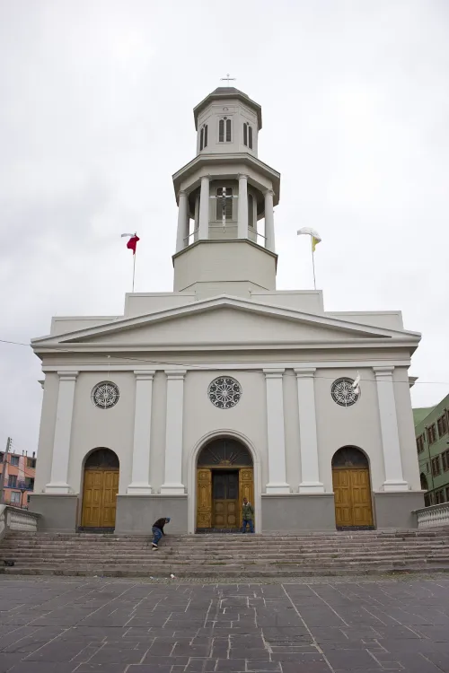 Iglesia de la Matriz i Valparaíso, stop 3 på den selvguidede vandretur