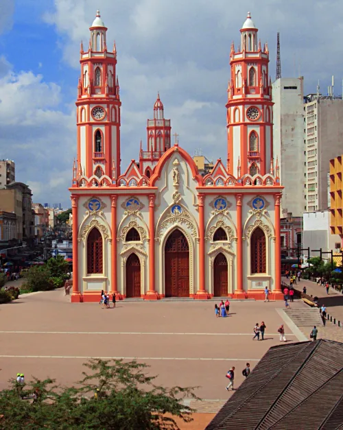 Plaza de San Nicolás i Barranquilla, stop 6 på den selvguidede vandretur