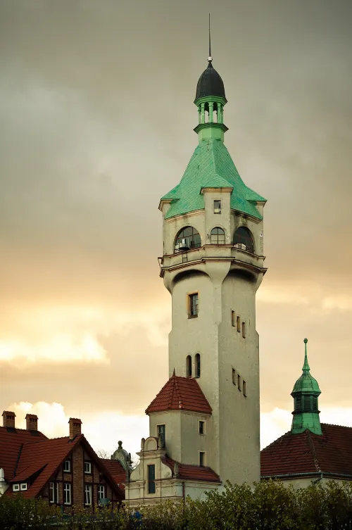 Sopot Lighthouse, stop 4 on the self-guided walking tour