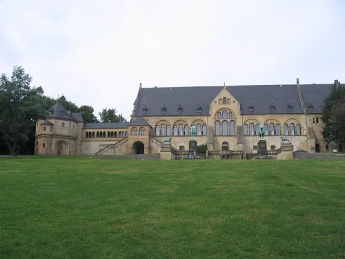 Kaiserpfalz in Goslar, stop 9 on the self-guided walking tour