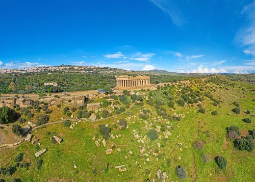 Valley of the Temples in Agrigento, stop 5 on the self-guided walking tour
