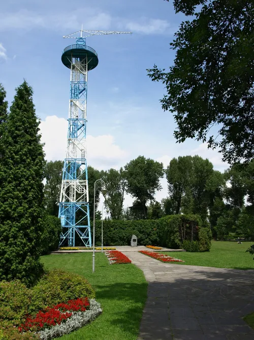 Kościuszko Park in Katowice, stop 2 on the self-guided walking tour