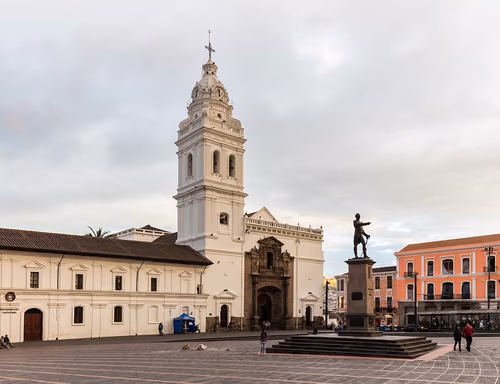 Iglesia de Santo Domingo in Quito, Station 11 auf dem Stadtrundgang auf eigene Faust
