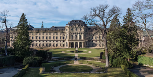 Würzburger Residenz und Hofgarten, Station 2 auf dem selbstgeführten Stadtrundgang