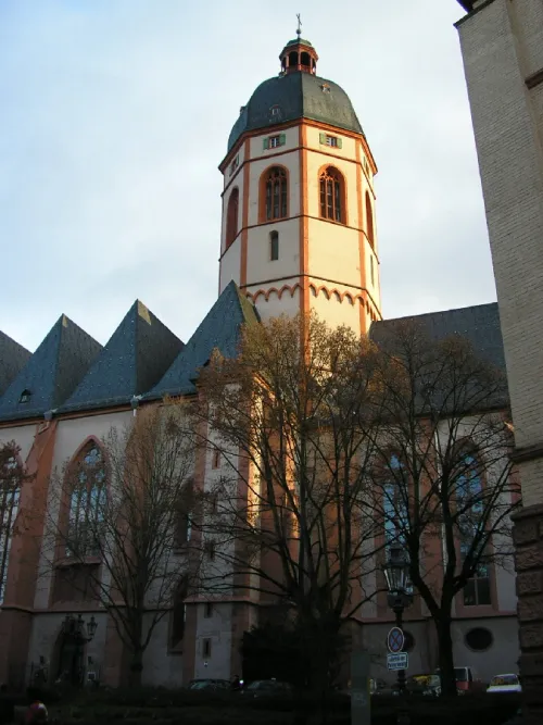 St. Stephan in Mainz, stop 9 on the self-guided walking tour