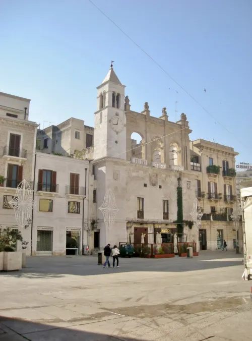 Piazza Mercantile in Bari, stop 6 on the self-guided walking tour