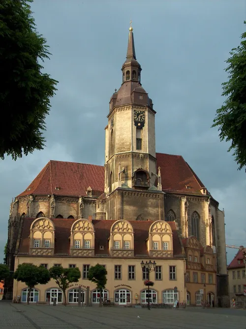 St Wenceslas Church in Naumburg, stop 5 on the self-guided walking tour